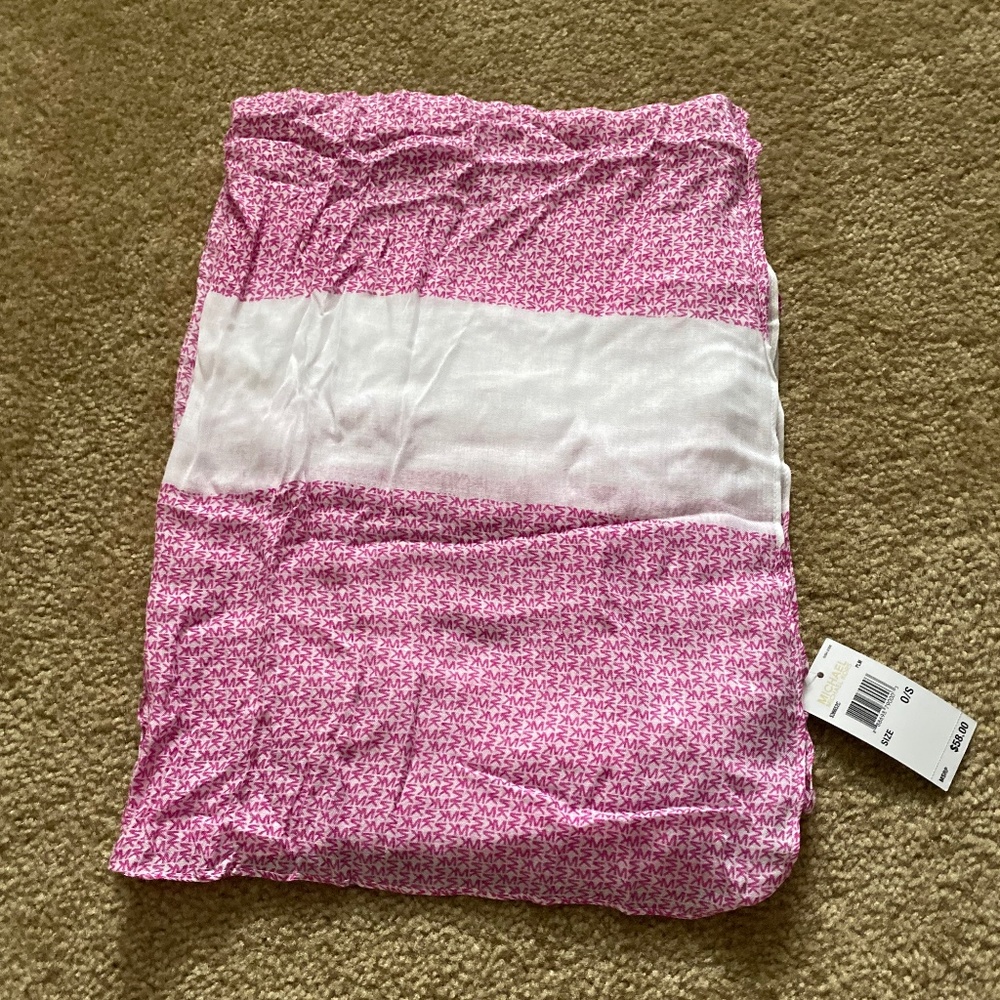 Michael Kors Pink Scarf